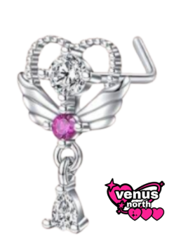 Dangle nose stud - mix and match