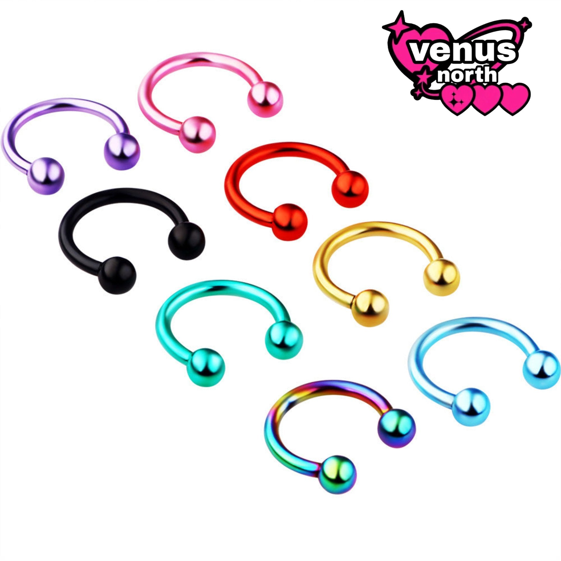 Horseshoe barbells