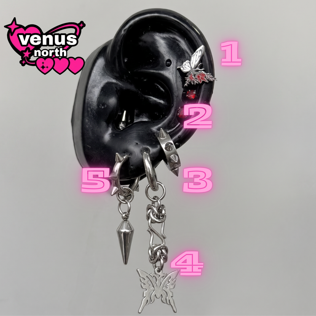 Butterfly cartilage set