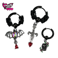 Gothic charm hoop