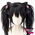 Skull bow bang clip