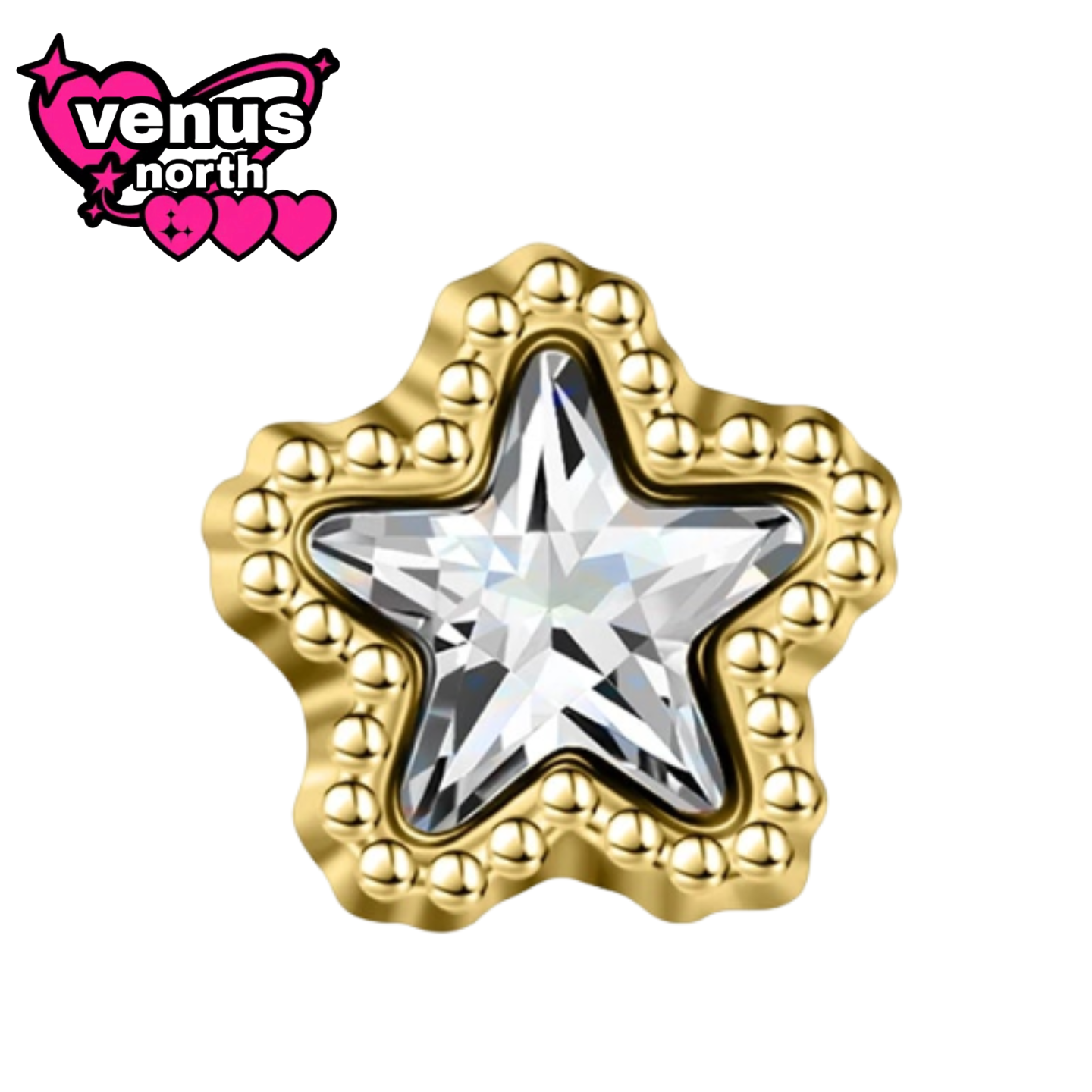 CZ star dermal top