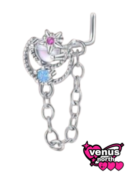 Dangle nose stud - mix and match