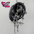 Skeleton, sword & bone ear stack