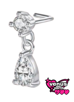Dangle nose stud - mix and match