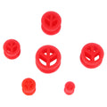 Peace sign silicone ear plug