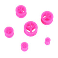 Peace sign silicone ear plug