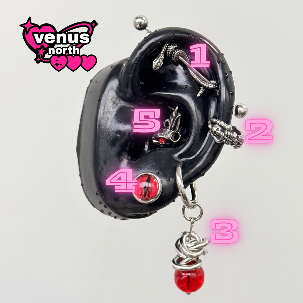 Snake cartilage set