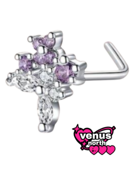 Dangle nose stud - mix and match
