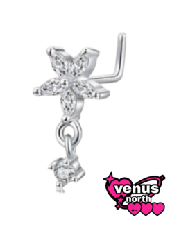 Dangle nose stud - mix and match