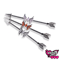 Butterfly arrow industrial barbell