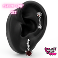 Rose spider web set