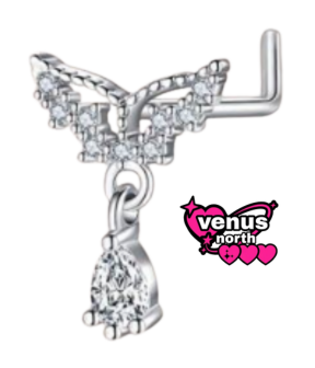 Dangle nose stud - mix and match