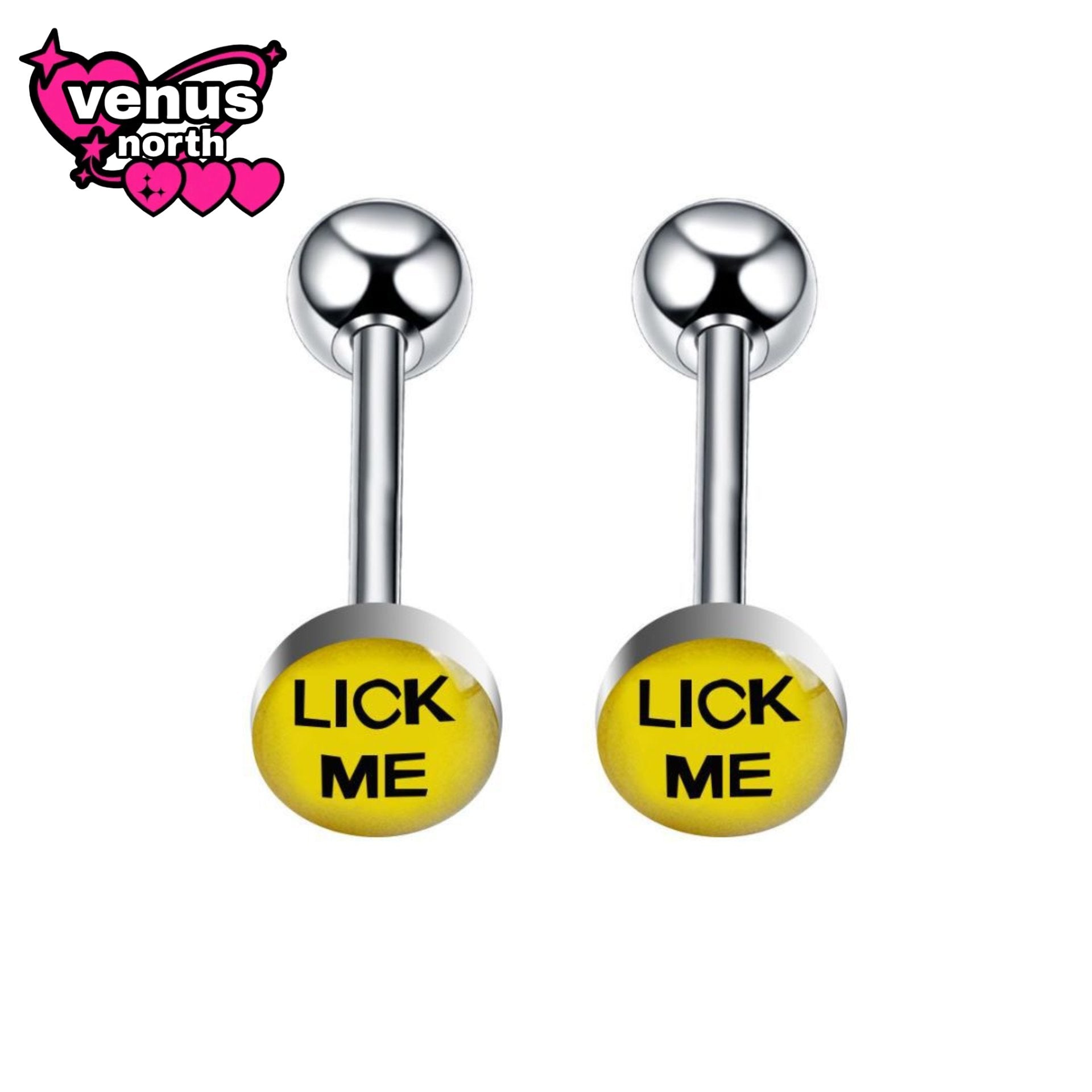 Print tongue barbell