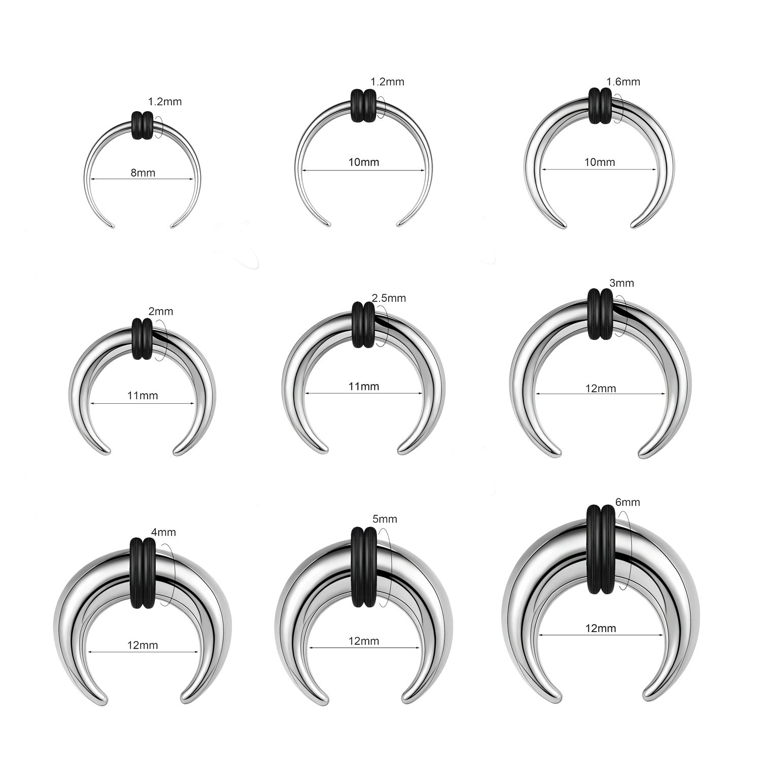 Septum taper