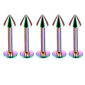 Spike & ball labret stud