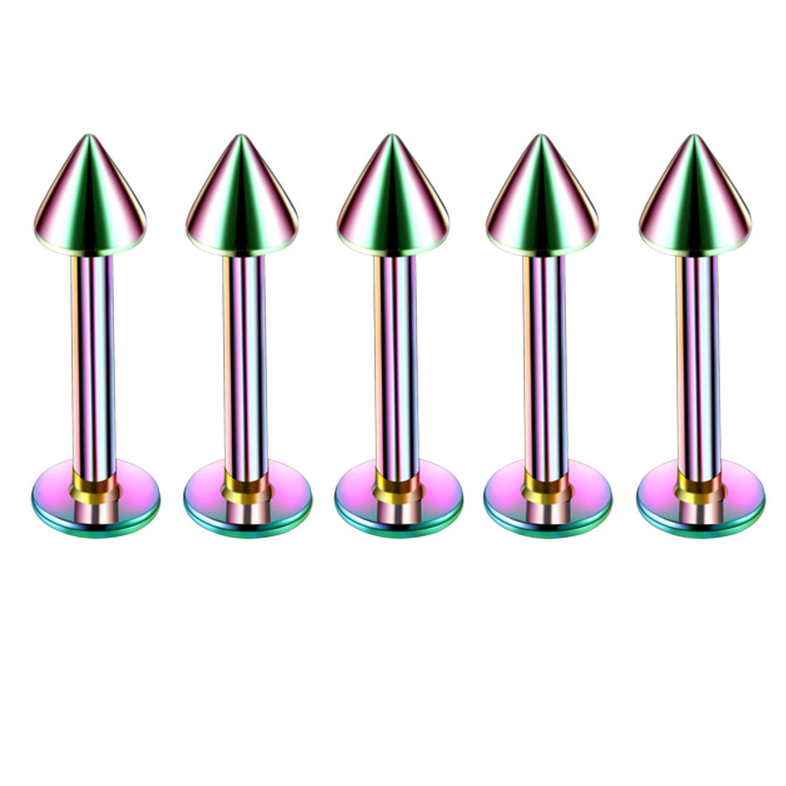 Spike & ball labret stud