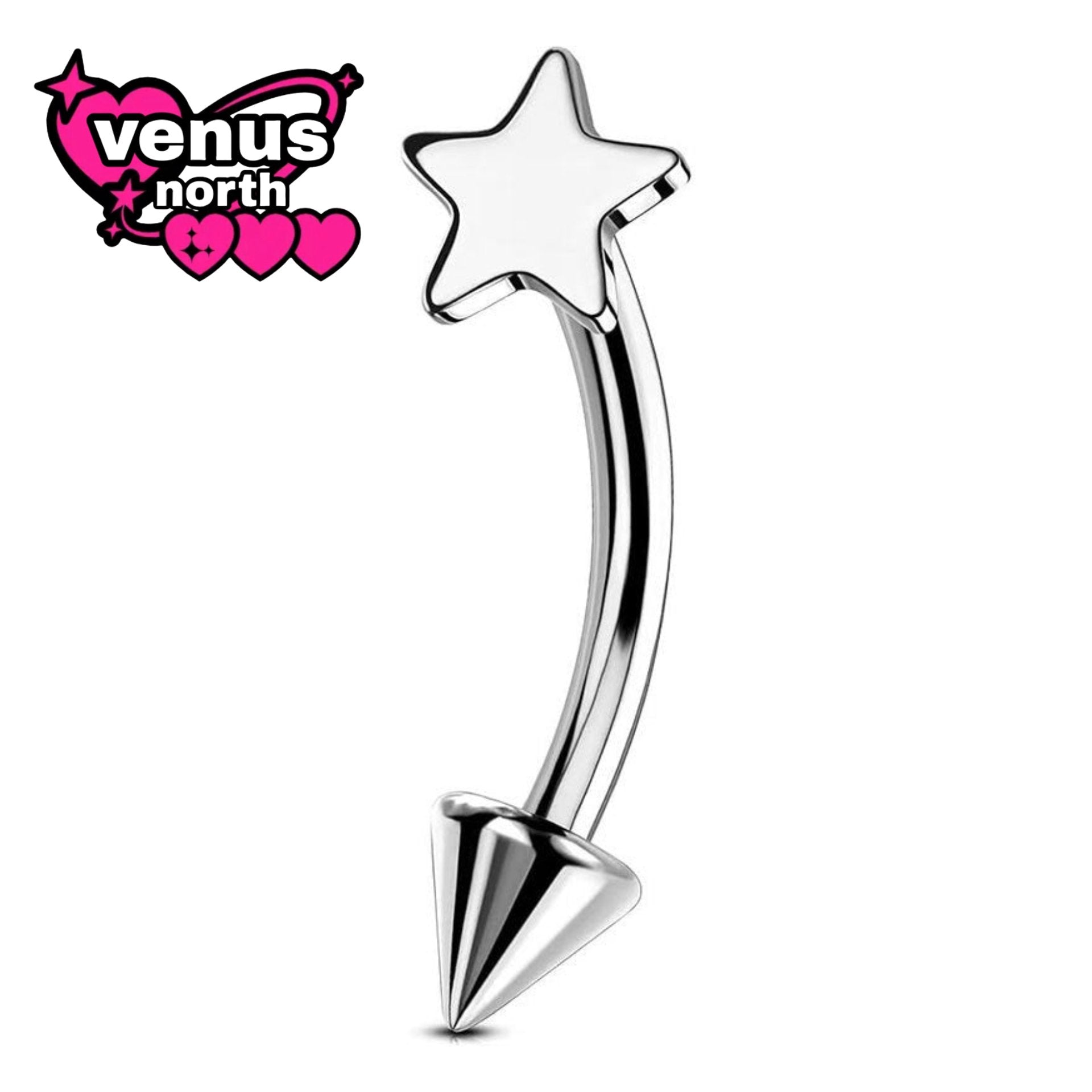 Charm curved barbell